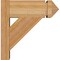 Ekena Millwork Traditional Arts & Crafts Rough Sawn Outlooker, Western Red Cedar, 6"W x 14"D x 14"H OUT06X14X14TRA03RWR - alternate 2